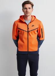 Jachete casual croială dreaptă portocaliu NIKE bărbat