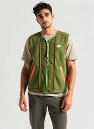 Vestă fără mâneci fără mâneci verde NIKE bărbat