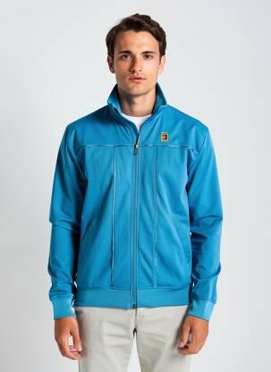 Jachete casual croială dreaptă albastru NIKE bărbat