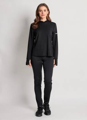 Tricou mâneci lungi mâneci lungi negru NIKE femeie