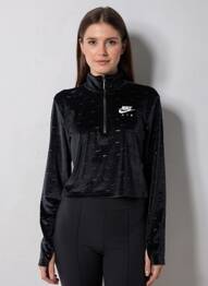 Tricou mâneci lungi mâneci lungi negru NIKE femeie