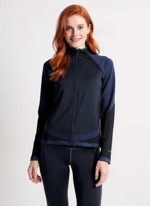 Jachete casual închidere cu fermoar pe față albastru NIKE femeie