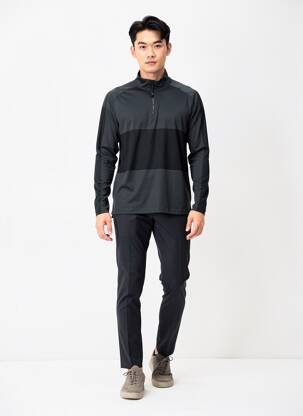 Tricou croială cambrată mâneci lungi gri NIKE bărbat