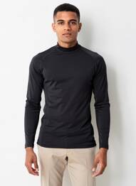 Tricou elasticitate mâneci lungi negru NIKE bărbat