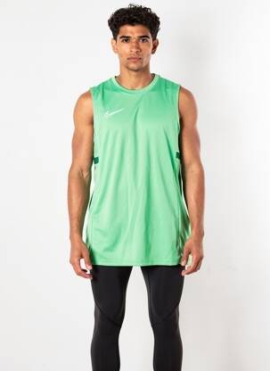 Maiou croială dreaptă fără mâneci verde NIKE bărbat