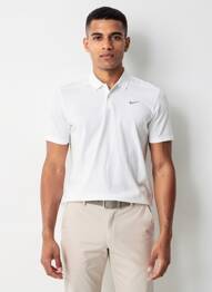Polo țesătură jersey mâneci scurte alb NIKE bărbat