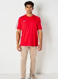 Tricou elasticitate mâneci lungi roșu NIKE bărbat