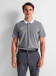 Polo croială cambrată mâneci scurte gri NIKE bărbat