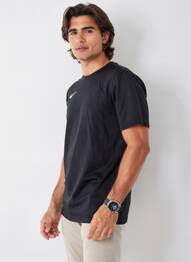 Tricou broderie mâneci scurte negru NIKE bărbat