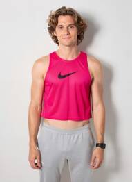 Maiou guler rotund fără mâneci roz NIKE bărbat