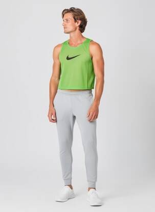 Maiou croială vestă fără mâneci verde NIKE bărbat
