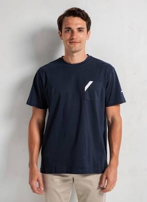 Tricou elasticitate mâneci scurte albastru CAMBERABERO bărbat