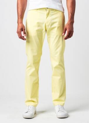 Pantalon chino elasticitate mărime normală galben TOMMY HILFIGER bărbat