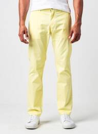 Pantalon chino elasticitate mărime normală galben TOMMY HILFIGER bărbat