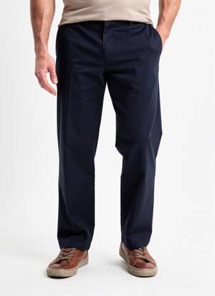 Pantalon chino elasticitate mărime normală albastru HACKETT bărbat