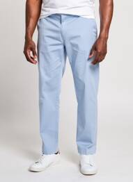 Pantalon chino elasticitate mărime normală albastru HACKETT bărbat