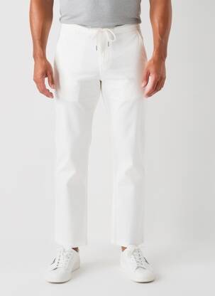Pantalon chino buzunare mărime normală alb HACKETT bărbat