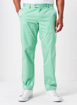 Pantalon chino elasticitate mărime normală verde HACKETT bărbat