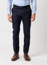 Pantalon slim talie cu cleme mărime normală albastru FACONNABLE bărbat
