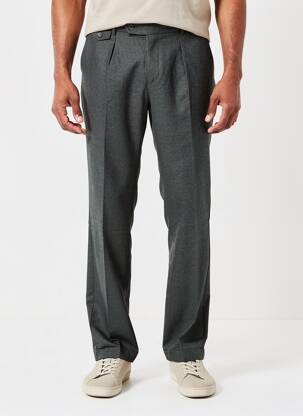 Pantalon drept mărime normală mărime normală verde HACKETT bărbat