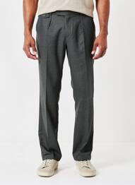 Pantalon drept mărime normală mărime normală verde HACKETT bărbat