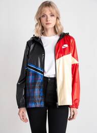 Jachete casual croială dreaptă negru NIKE femeie