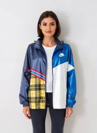 Jachete casual croială dreaptă albastru NIKE femeie