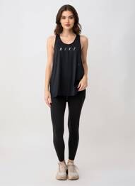Maiou croială dreaptă fără mâneci negru NIKE femeie