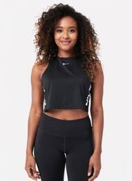 Top elasticitate fără mâneci negru NIKE femeie