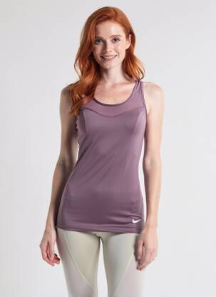 Maiou elasticitate fără mâneci violet NIKE femeie