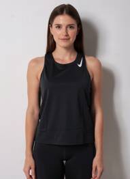 Maiou sport multisport fără mâneci negru NIKE femeie