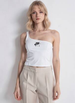 Top elasticitate fără mâneci gri NIKE femeie
