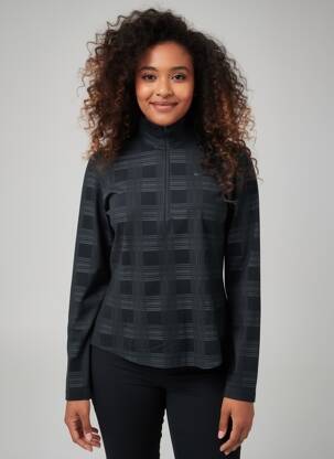 Tricou mâneci lungi mâneci lungi negru NIKE femeie