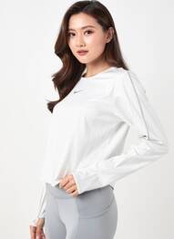 Tricou mâneci lungi mâneci lungi bej NIKE femeie