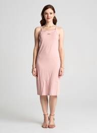 Rochie midi bretele subțiri roz NIKE femeie