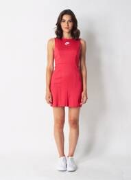 Rochie scurtă fără mâneci fără mâneci roșu NIKE femeie