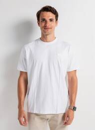 Tricou elasticitate mâneci scurte alb CAMBERABERO bărbat