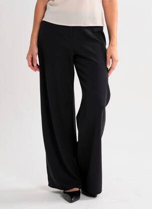 Pantalon larg mărime normală mărime normală negru VERO MODA femeie