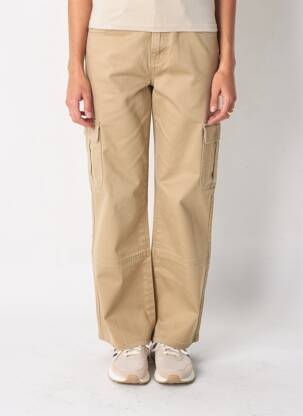 Pantalon cargo croială dreaptă mărime normală maro VERO MODA femeie