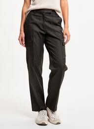 Pantalon cargo multibuzunare talie înaltă verde VERO MODA femeie