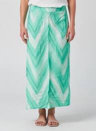 Fustă lungă croială fluidă verde VERO MODA femeie