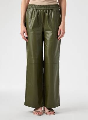 Pantalon drept elasticitate mărime normală verde B.YOUNG femeie