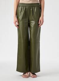 Pantalon drept elasticitate mărime normală verde B.YOUNG femeie