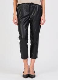 Pantalon 7/8 talie înaltă talie înaltă verde VERO MODA femeie