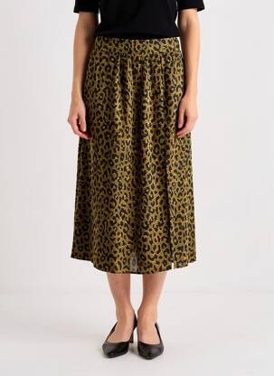 Fustă midi mărime normală verde VERO MODA femeie