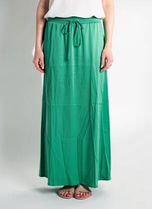 Fustă lungă croială evazată verde VERO MODA femeie