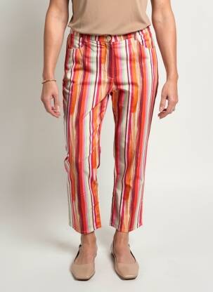 Pantalon 7/8 elasticitate mărime normală portocalie GEVANA femeie