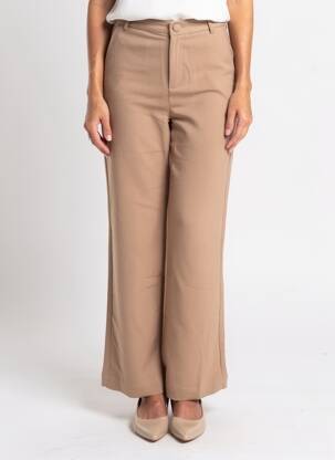 Pantalon drept elasticitate mărime normală maro CHARLIOR femeie