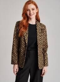 Sacou croială cambrată maro VERO MODA femeie