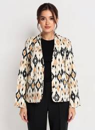 Jachete casual croială dreaptă bej VERO MODA femeie